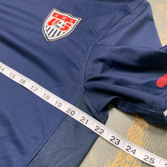 Nike USA Soccer Jersey World Cup 2012 369253-451 L - Picture 4 of 6